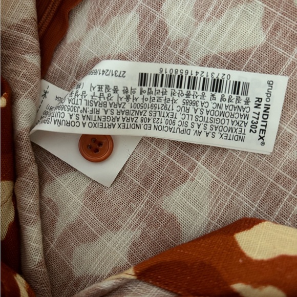 Zara Crop Blouse NWT - Picture 10 of 10